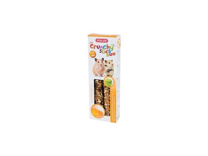 Pochoutka CRUNCHY STICK jablko/vejce pro křečky Zolux