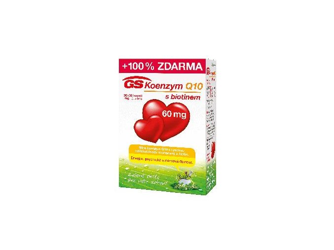 GS Koenzym Q10 60mg 30+30cps