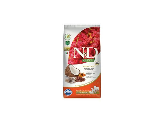 N&D Quinoa DOG Skin & Coat Herring & Coconut 7kg