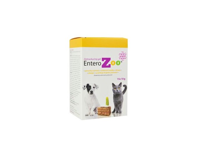 Entero ZOO detoxikační gel 15x10g