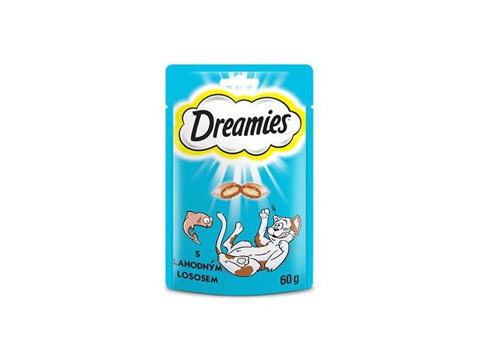 Dreamies kočka pochoutka s lososem 60g