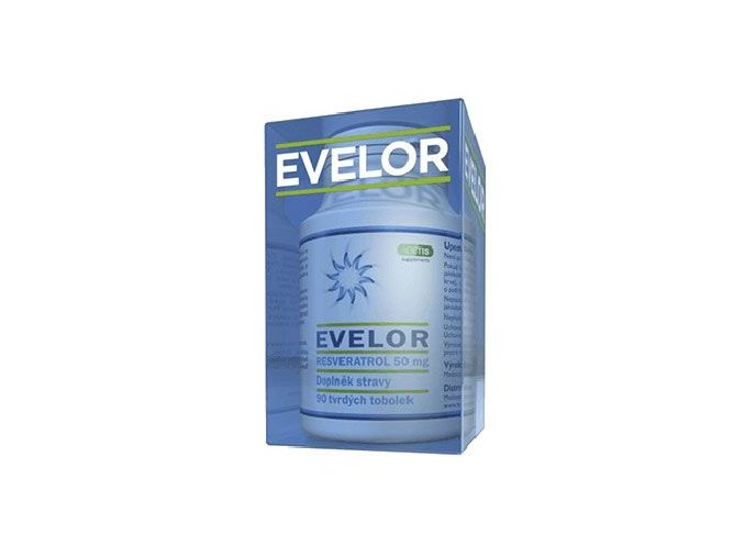 Evelor Resveratrol 50mg 90tbl