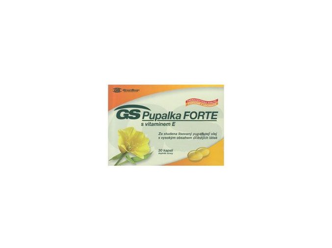 GS Pupalka Forte s vit E  30cps