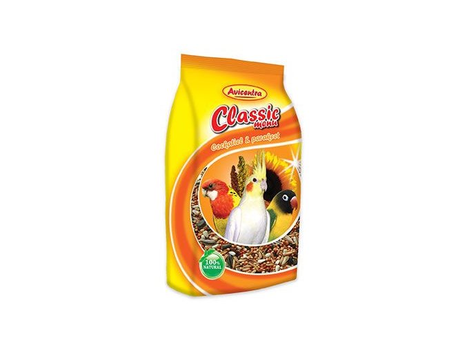 Avicentra Classic menu malý papoušek 500g