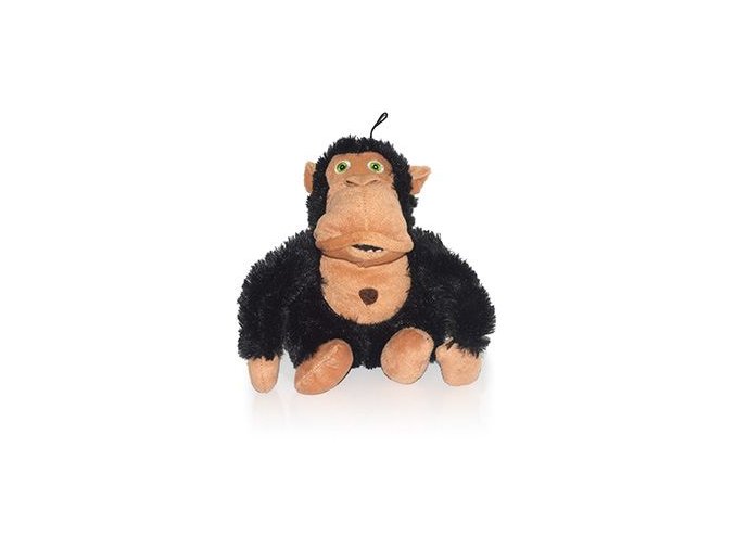 Hračka pes Crazy monkey černá 36cm