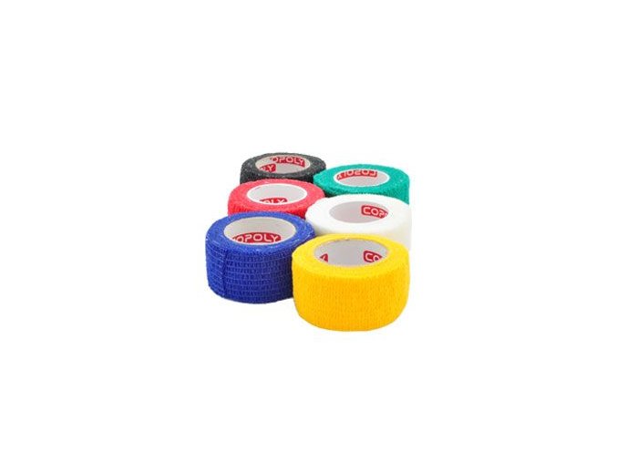 Obinadlo elast. CoPoly 2,5cm x 4,6m MIX 24ks