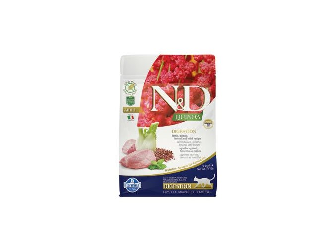 N&D Quinoa CAT Digestion Lamb & Fennel 300g