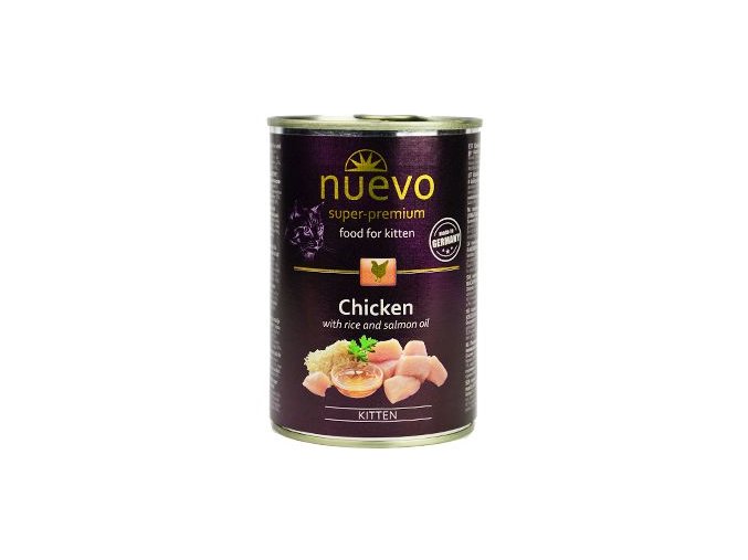Nuevo kotě kuře konz. 400g