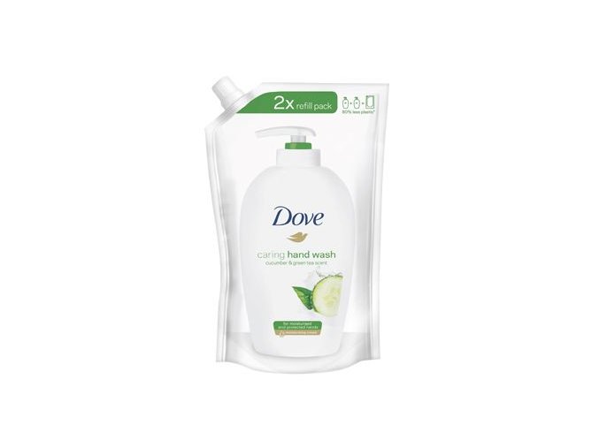 Dove mýdlo tekuté Okurka+Zelený čaj n.n. 500ml