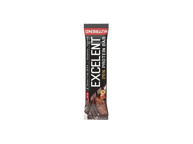 Nutrend Excelent Protein Bar Čokoláda s oříšky 85g