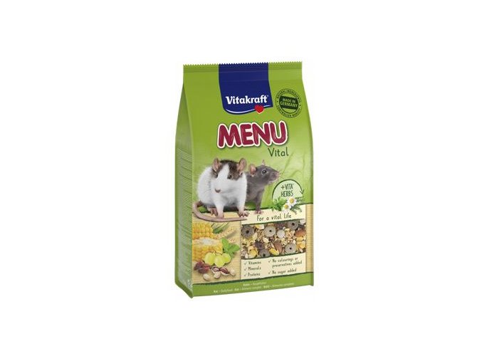 Vitakraft Rodent Rat krm. Menu Vital 1kg