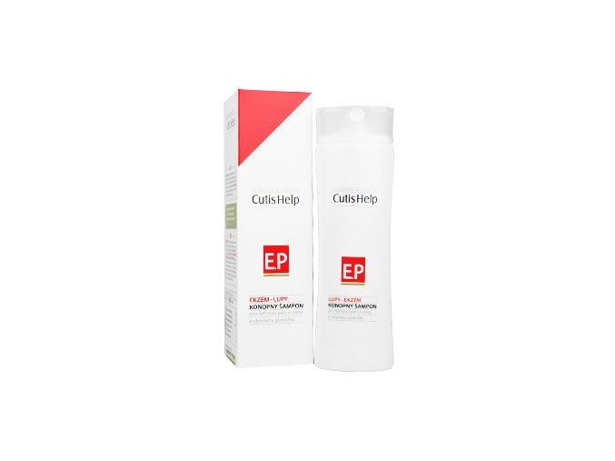 CutisHelp konopný šampon lupy/ekzém 200ml
