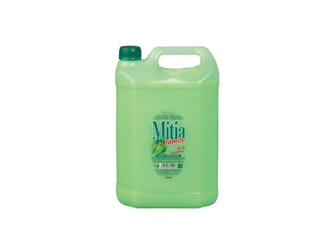 Mýdlo tekuté Mitia Family Zelené jablko 5l