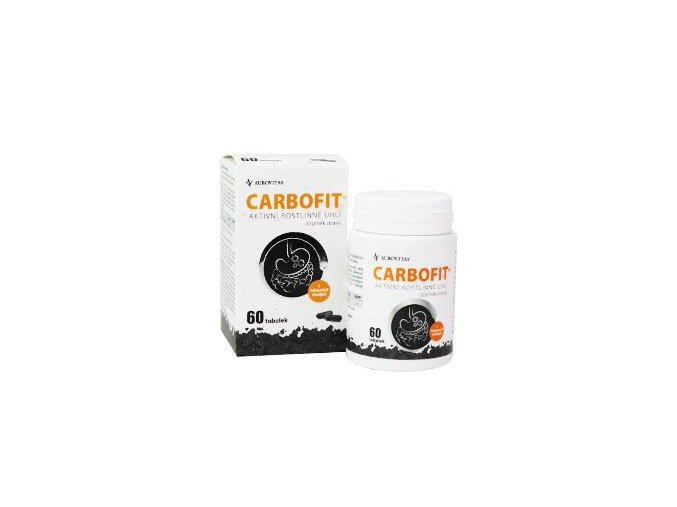 Carbofit aktivované uhlí 60tob Dacom