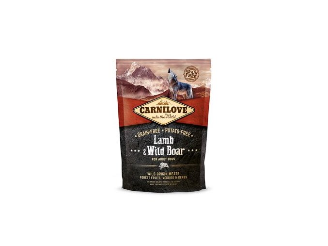 Carnilove Dog Lamb & Wild Boar for Adult 1,5kg