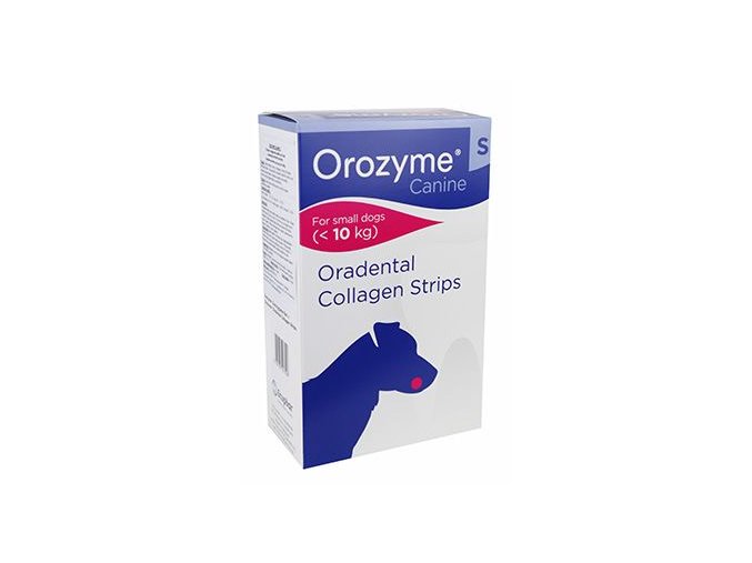 Orozyme plátky žvýkací pro psy S do 10kg 224g