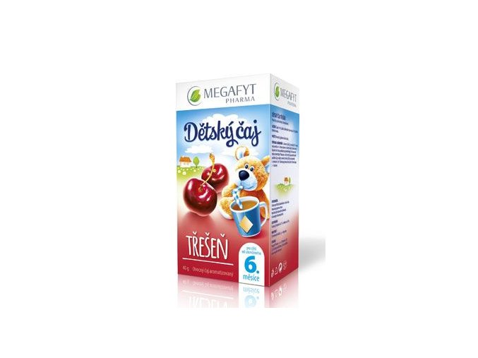 Čaj Megafyt dětský ovocný Třešeň 20 sacc