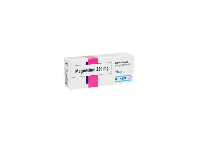 Magnesium 250mg tbl 30 Generica