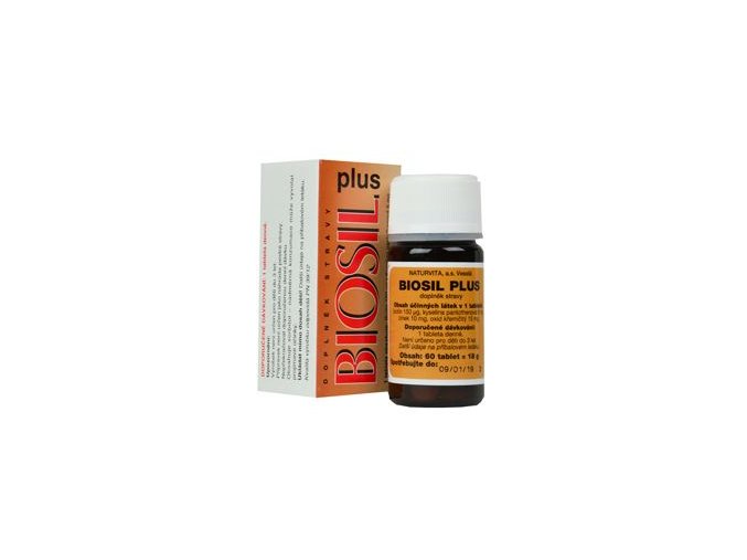Biosil Plus na vlasy a nehty a pleť 60tbl