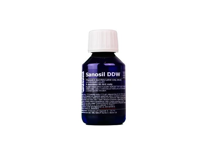 Sanosil DDW dezinfekce pit.vody 80ml/80l vody