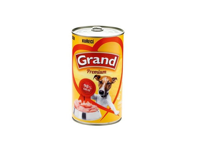 GRAND konz. pes drůbeží 1300g