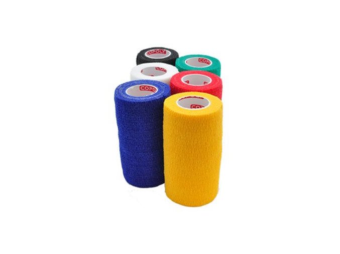 Obinadlo elast. CoPoly 10cm x 4,6m MIX 12ks