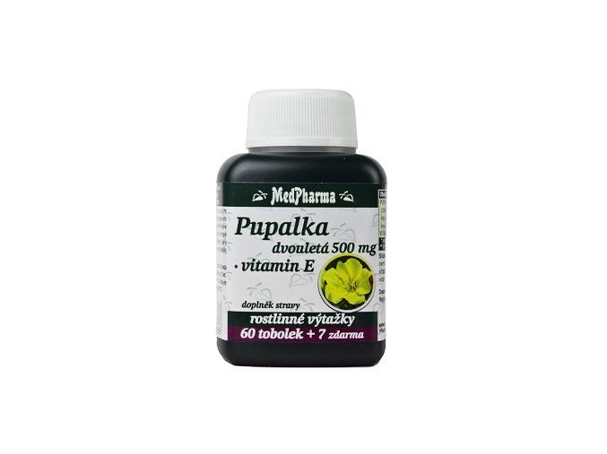 Pupalka dvouletá + vit.E MedPharma 60tbl