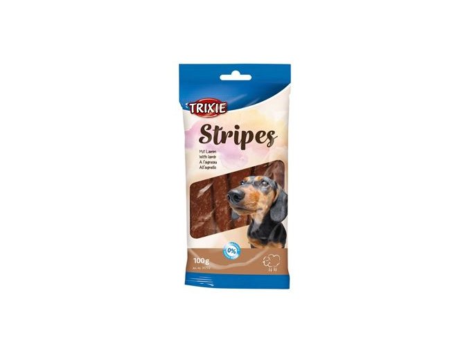 Trixie STRIPES light jehněčí pro psy 10ks 100g TR