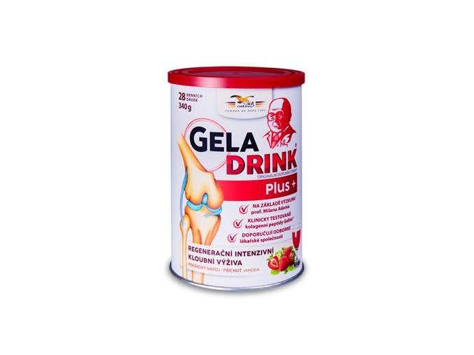 Geladrink Plus jahoda plv 340g