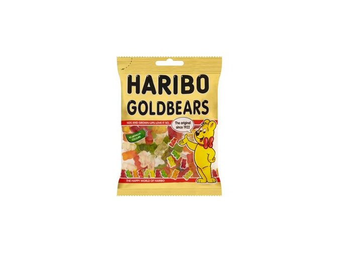 Cukrovinky bonbony Haribo Medvídek zlatý 100g