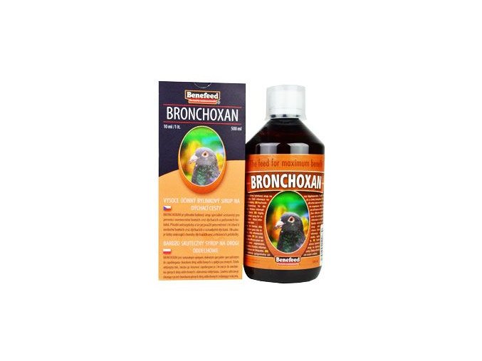 Bronchoxan pro holuby bylinný sirup 500ml