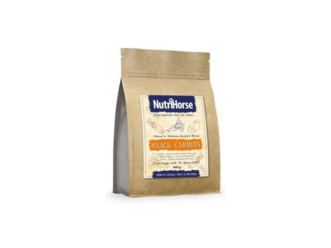 Nutri Horse Snack-Carrot 600g