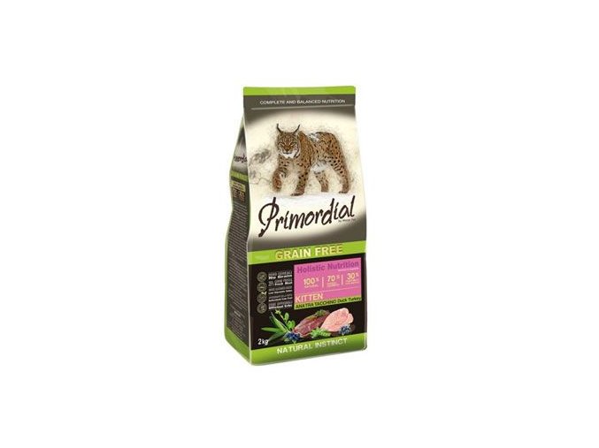 Primordial GF Cat Kitten Duck Turkey 2kg