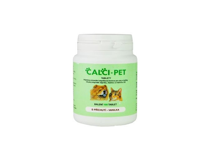 Calci Pet vanilka 100tbl