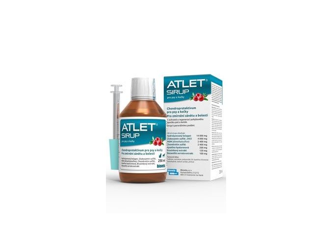 Atlet sirup pro psy a kočky 250ml