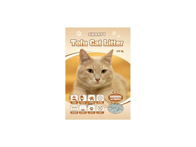 Podestýlka Smarty Tofu Cat Litter-Original bez vůně 6l