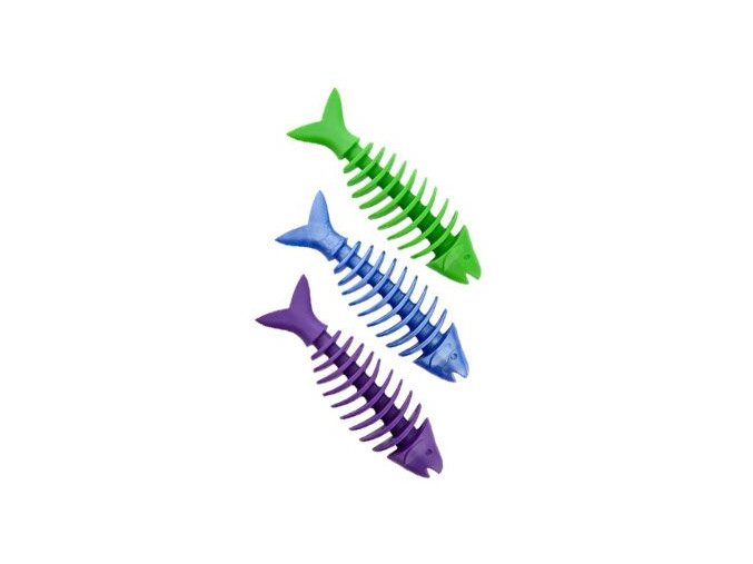 Hračka pes Rybka Dentální plovací malá 14 cm SP