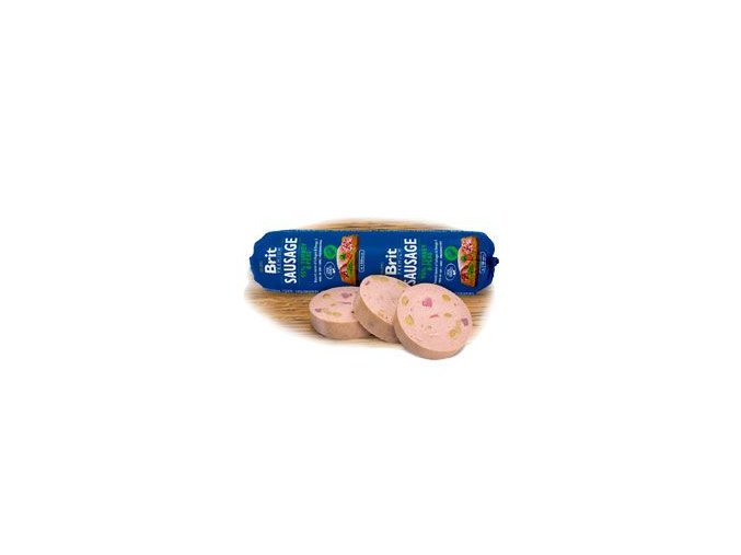 Brit Sausage Turkey & Pea 800g New