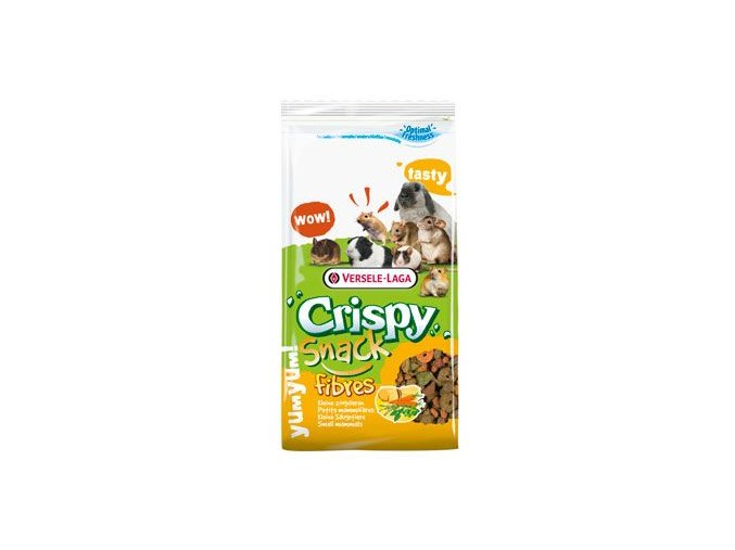 VL Crispy Snack pro hlodavce Vláknina 650g