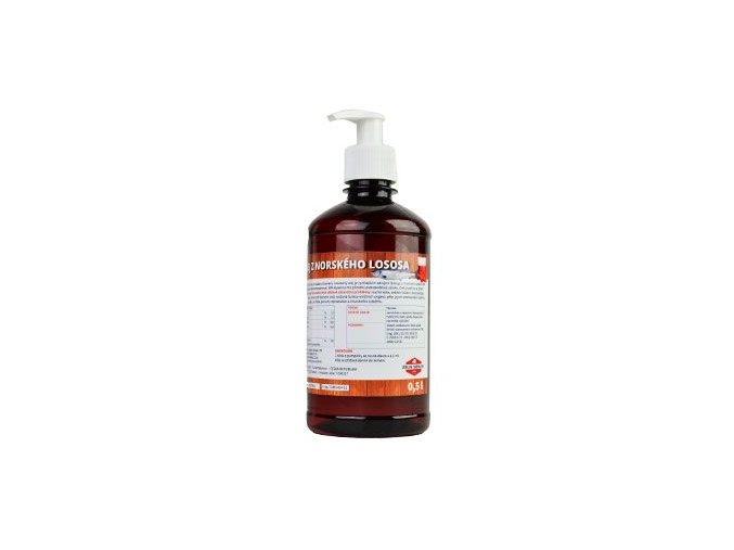 Lososový olej 100% pes ZEUS 500ml