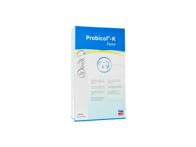 Probicol-K telata oral pasta 6x20ml injektor