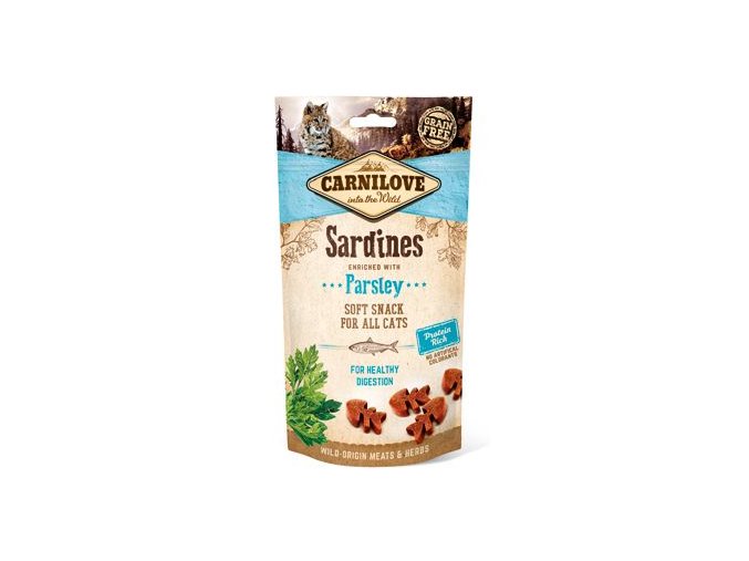 Carnilove Cat Semi Moist Snack Sardine&Parsley 50g