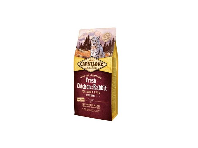 Carnilove Cat Fresh Chicken & Rabbit for Adult 6kg