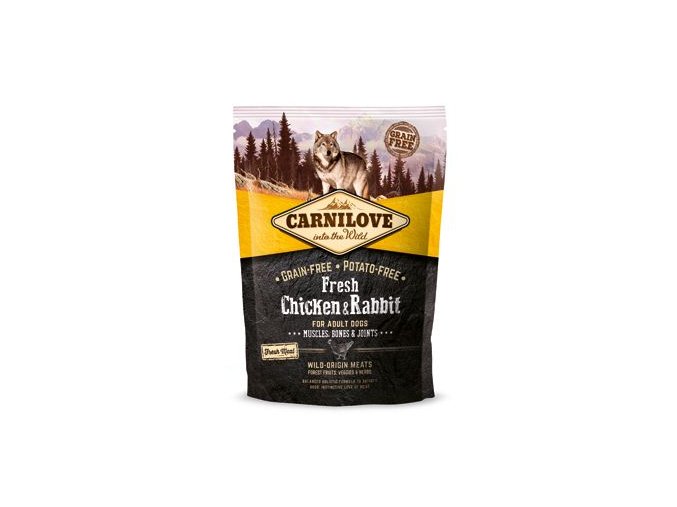 Carnilove Dog Fresh Chicken & Rabbit for Adult 1.5kg