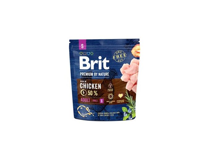 Brit Premium Dog by Nature Adult S 1kg