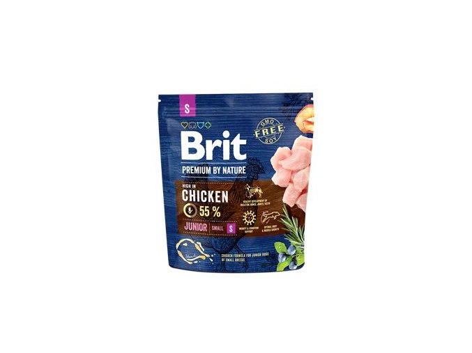 Brit Premium Dog by Nature Junior S 1kg