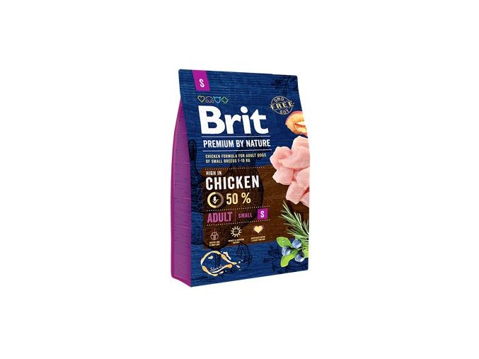 Brit Premium Dog by Nature Adult S 3kg