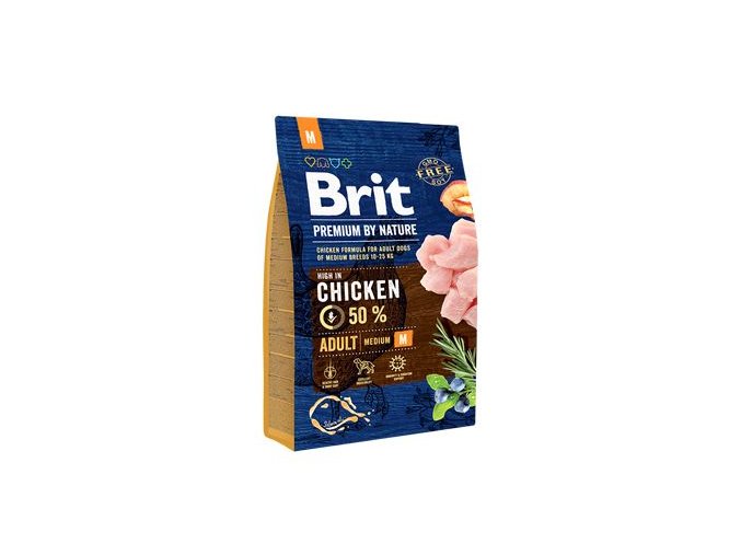 Brit Premium Dog by Nature Adult M 3kg