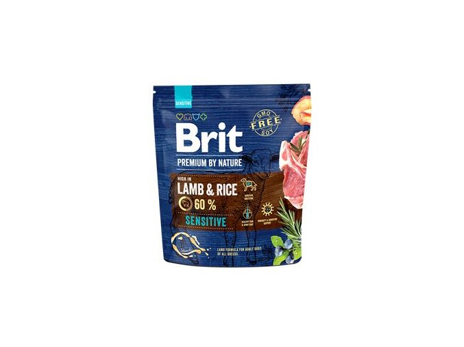 Brit Premium Dog by Nature Sensitive Lamb 1kg