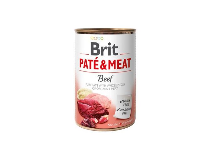 Brit Dog konz Paté & Meat Beef 400g